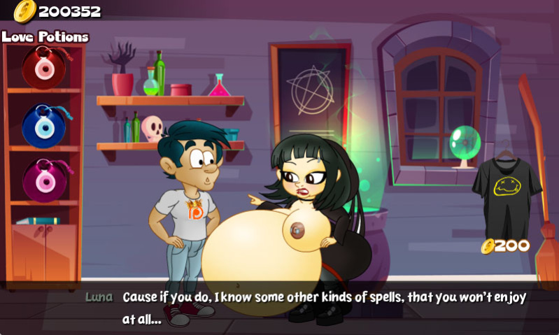 Hungry Girls Game: Luna's Lambent Magic (COMPLETE)