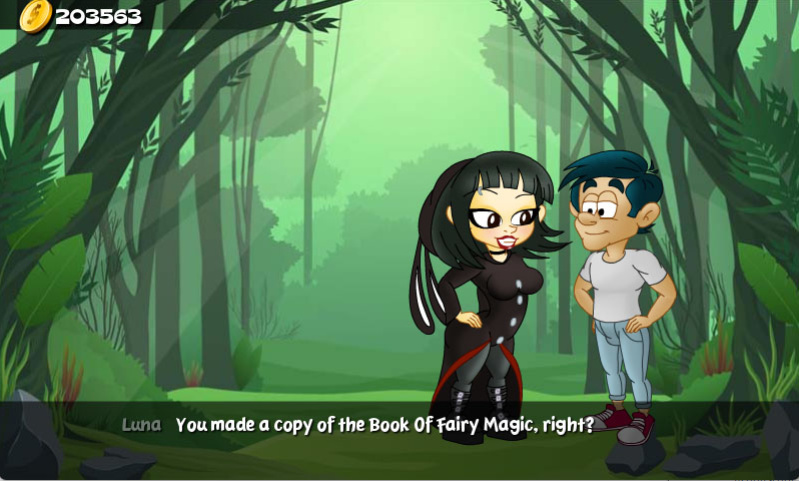 Hungry Girls Game: Luna's Lambent Magic (COMPLETE)