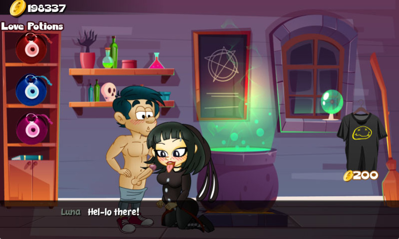 Hungry Girls Game: Luna's Lambent Magic (COMPLETE)