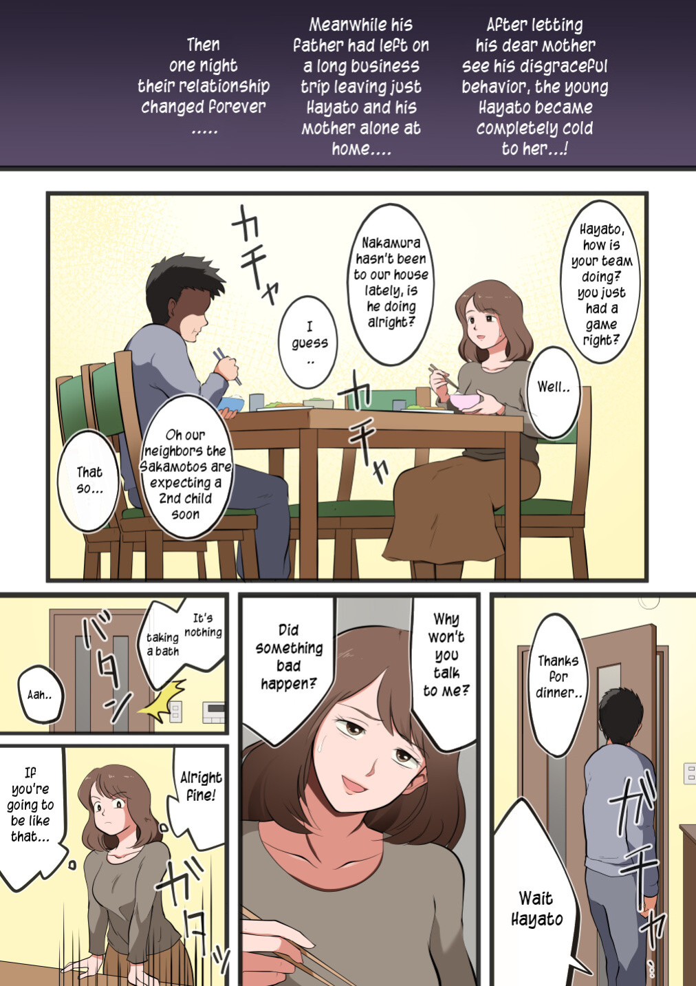 [Matsumoto Jikyuuryoku] Ore no Kaa-san ga Erosugite...! | My mom is just too sexy! [innyinny]