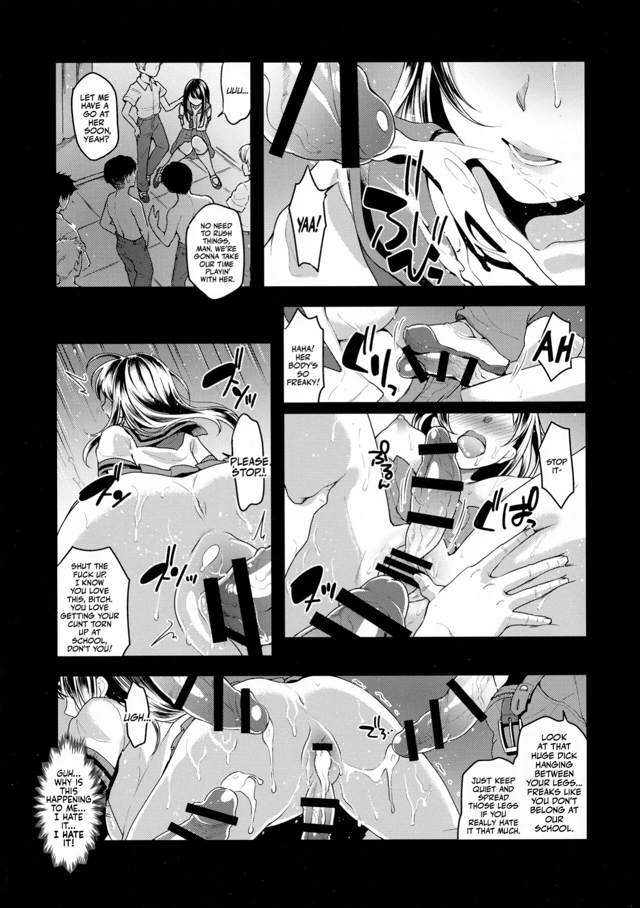 (Futaket 14) [Fleur 9 pri (Kitahara Eiji)] Futanari JK no Hangyaku | The Futanari JK's Rebellion [Mr_Person]