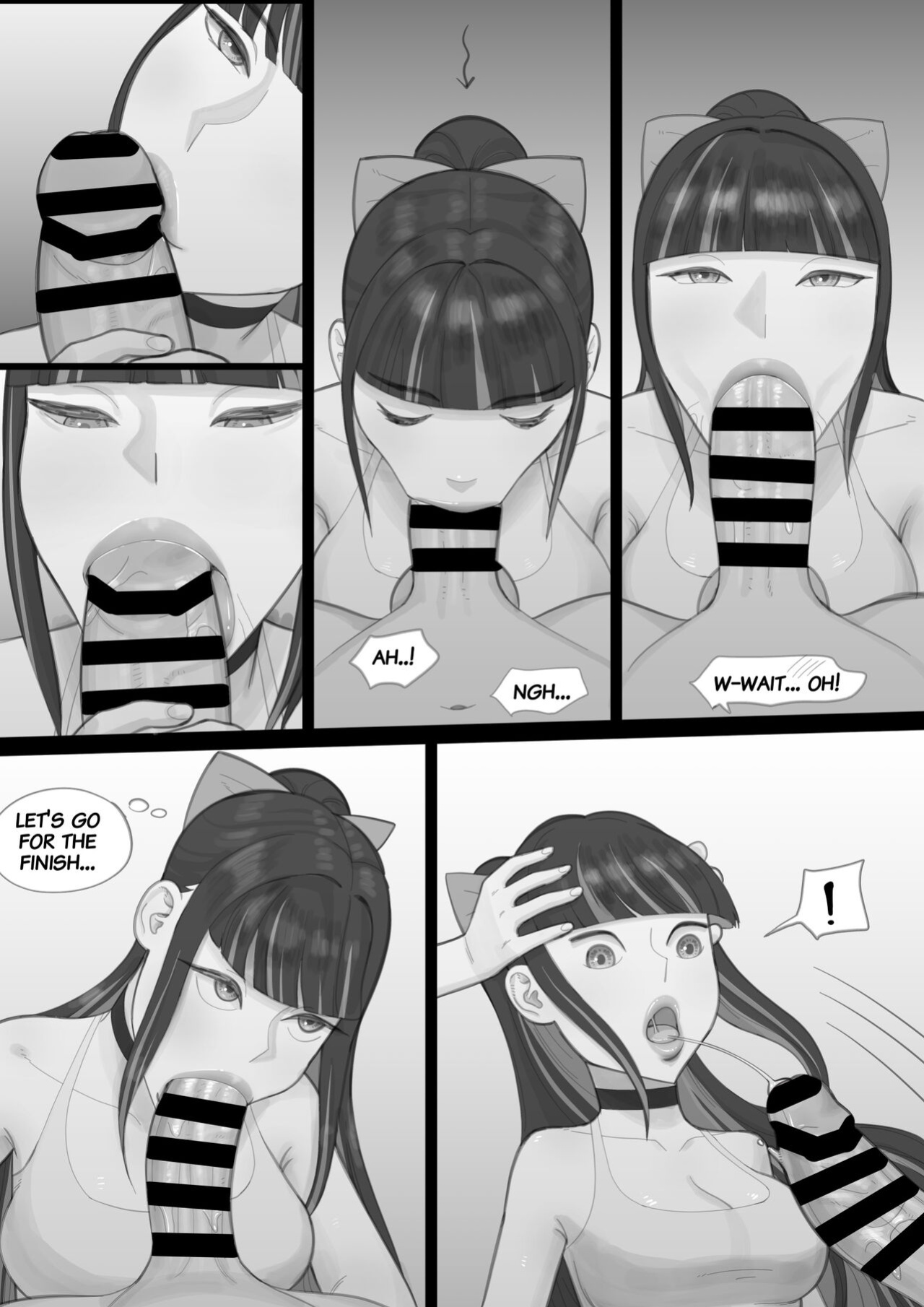 [MadAbalone] Stocking's Night Snack (part 1) (Panty & Stocking with Garterbelt)
