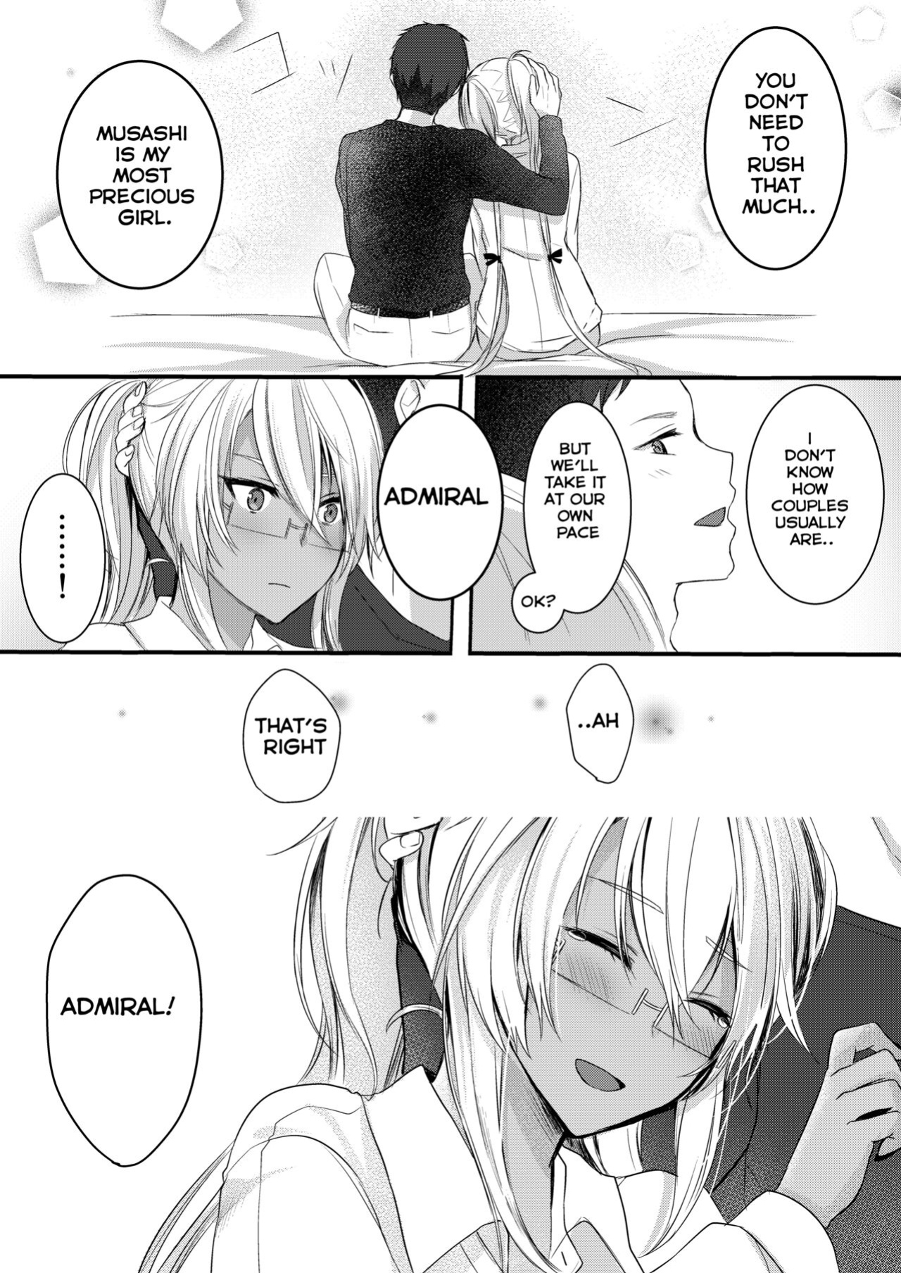 (C96) [Marosaan (Yunamaro)] Musashi-san no Yoru Jijou Shoya Hen (Kantai Collection -KanColle-) [Carl]