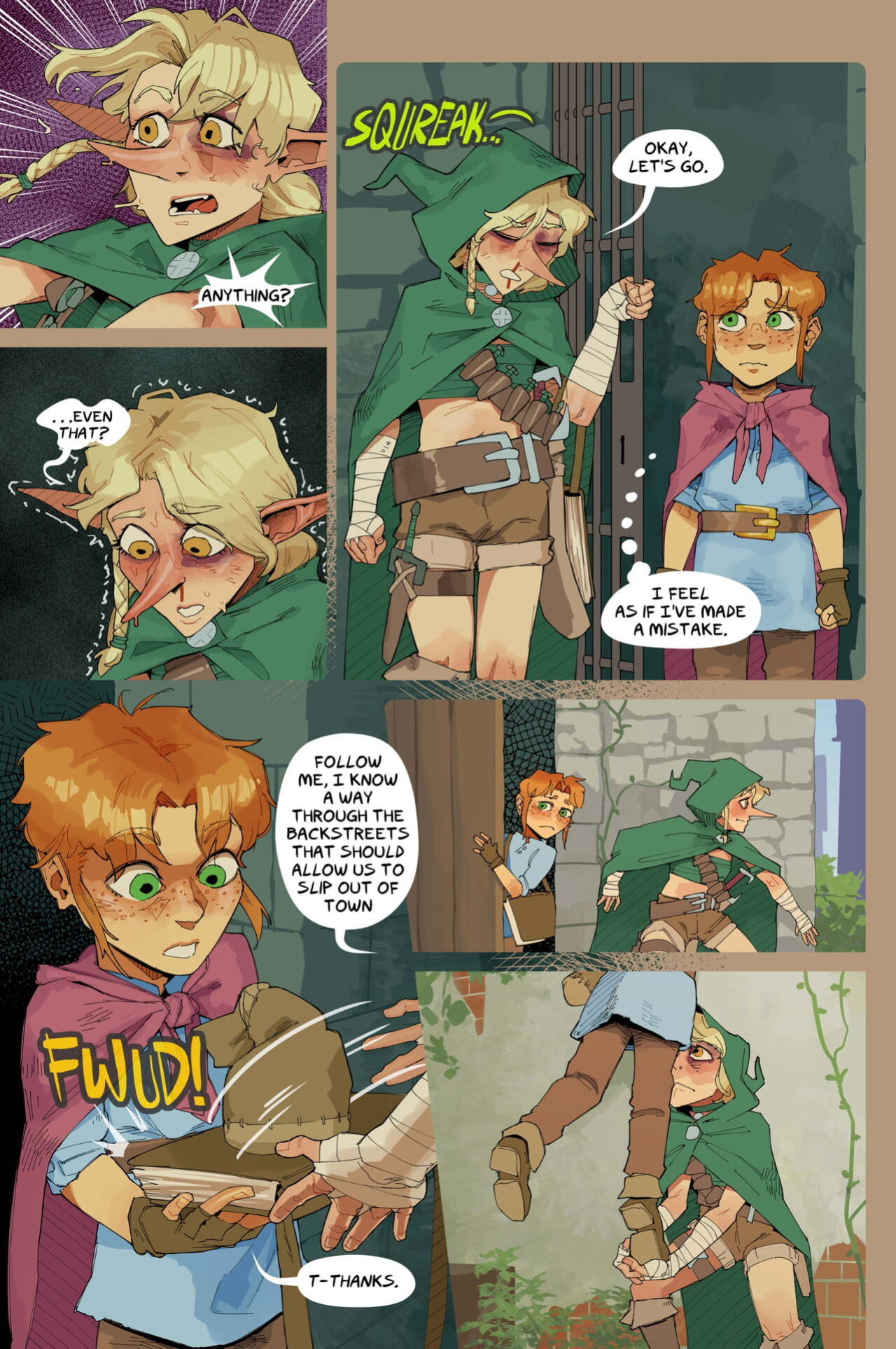 [BrknPncl] A Boy & His Familiar | Ch.5: Odd Couple [English+textless][unfinished]