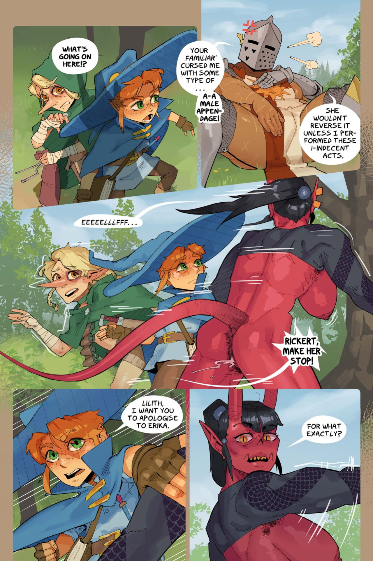 [BrknPncl] A Boy & His Familiar | Ch.5: Odd Couple [English+textless][unfinished]