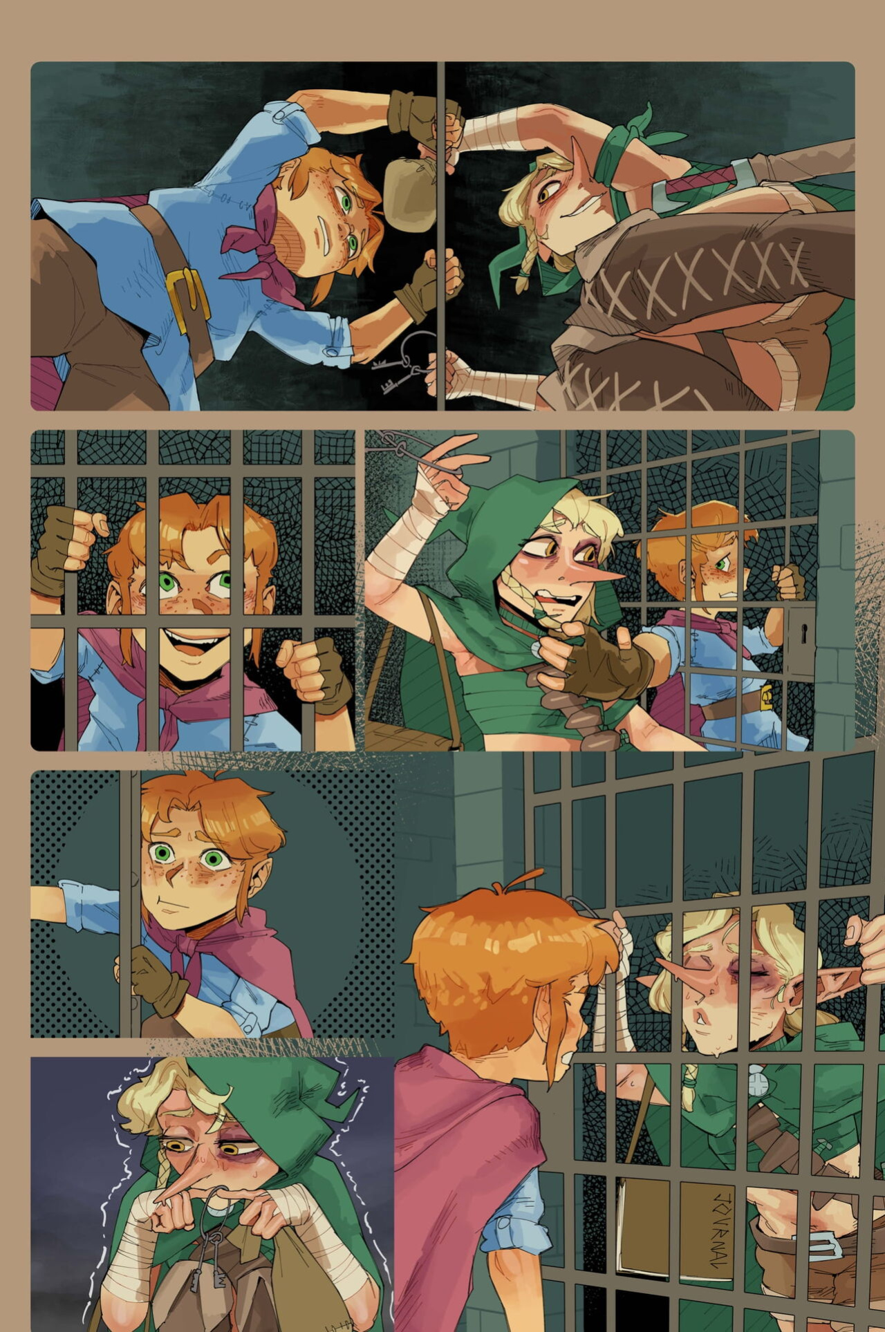 [BrknPncl] A Boy & His Familiar | Ch.5: Odd Couple [English+textless][unfinished]