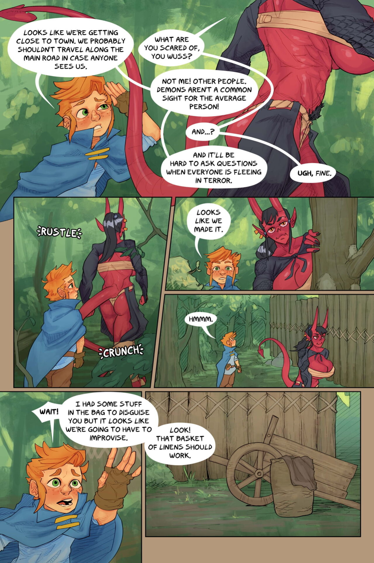 [BrknPncl] A Boy & His Familiar | Ch.2: Ill-gotten Goods [English+textless]