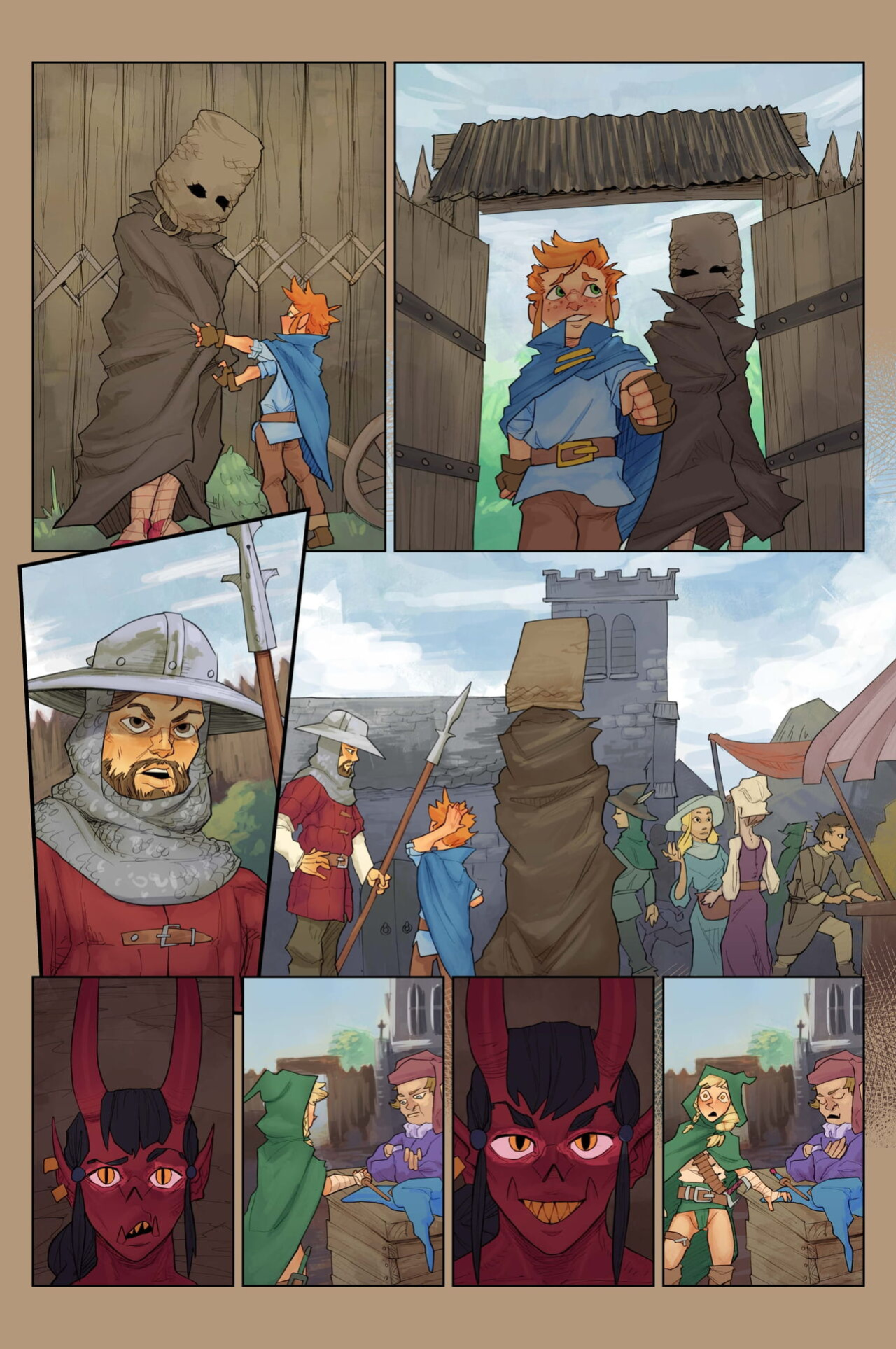[BrknPncl] A Boy & His Familiar | Ch.2: Ill-gotten Goods [English+textless]