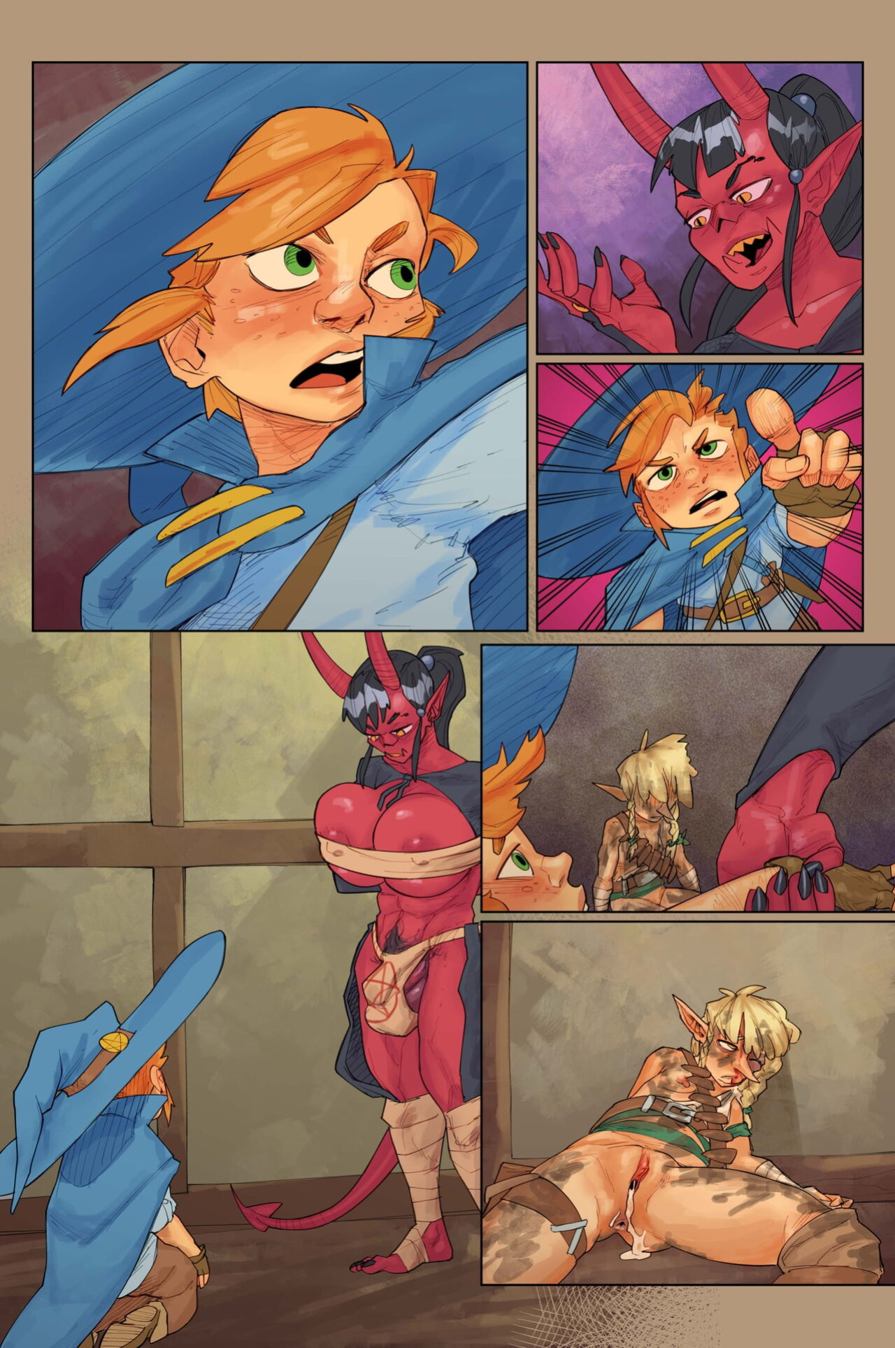 [BrknPncl] A Boy & His Familiar | Ch.2: Ill-gotten Goods [English+textless]