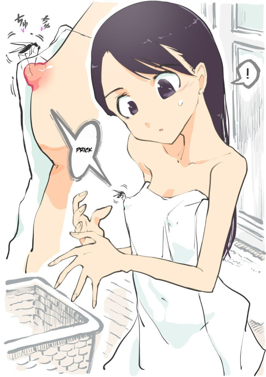 [Alpaca Club] Datsuisho de Ka ni Sasare...... | Beware the Ecchi Mosquito! In the changing room