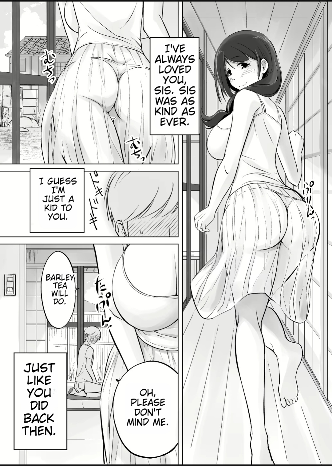 [Haru garden (Kasuga Ellie)] Itoko no Onee-chan to Boku no Amaama Seikatsu [MTL]