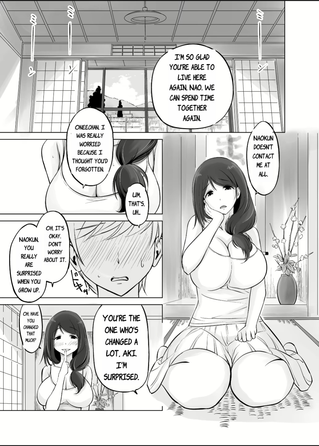 [Haru garden (Kasuga Ellie)] Itoko no Onee-chan to Boku no Amaama Seikatsu [MTL]