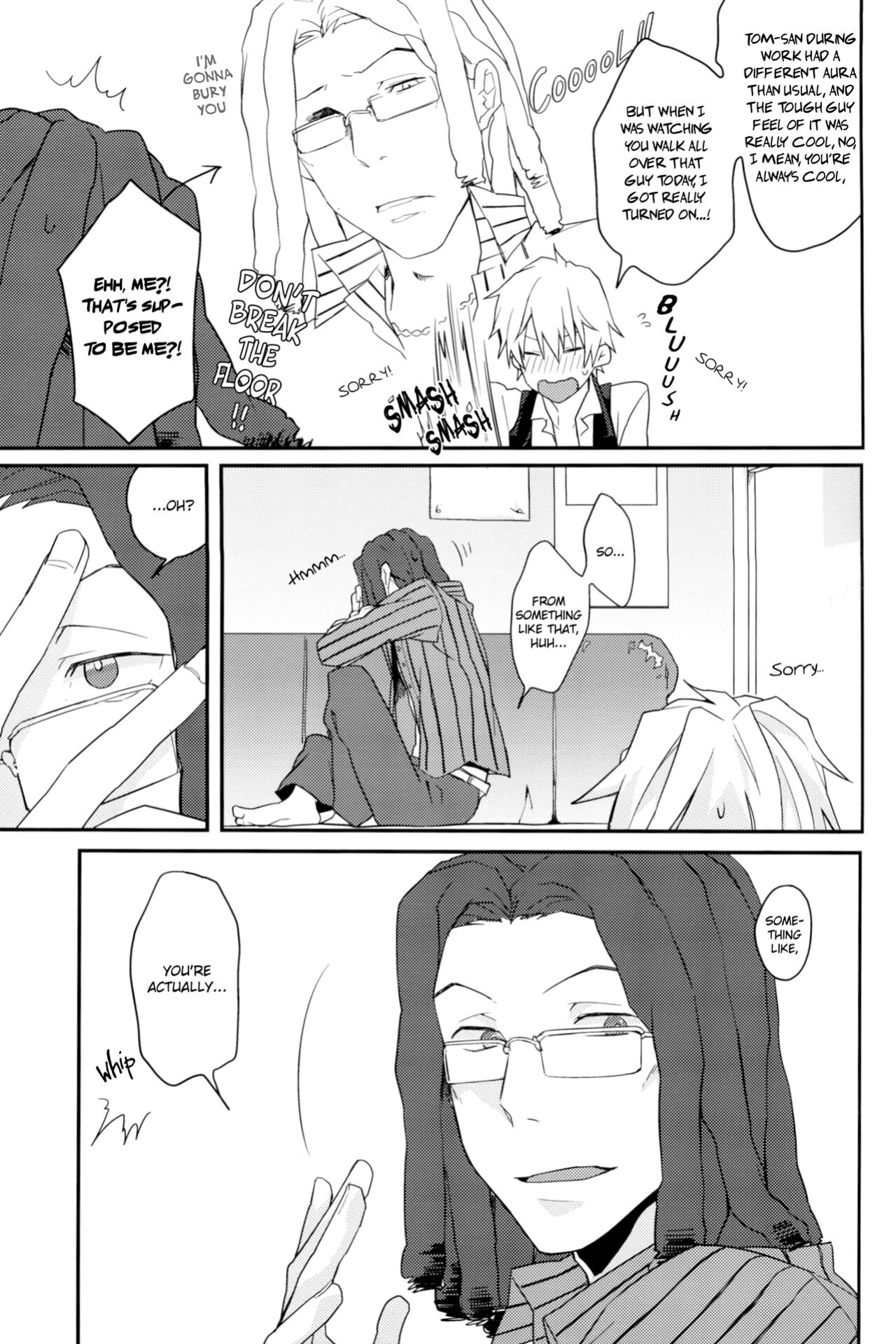 (SC48) [32RM (Mitsuru)] I Wonder if My Subordinate is Really Normal? (DURARARA!!) [Jimothy]