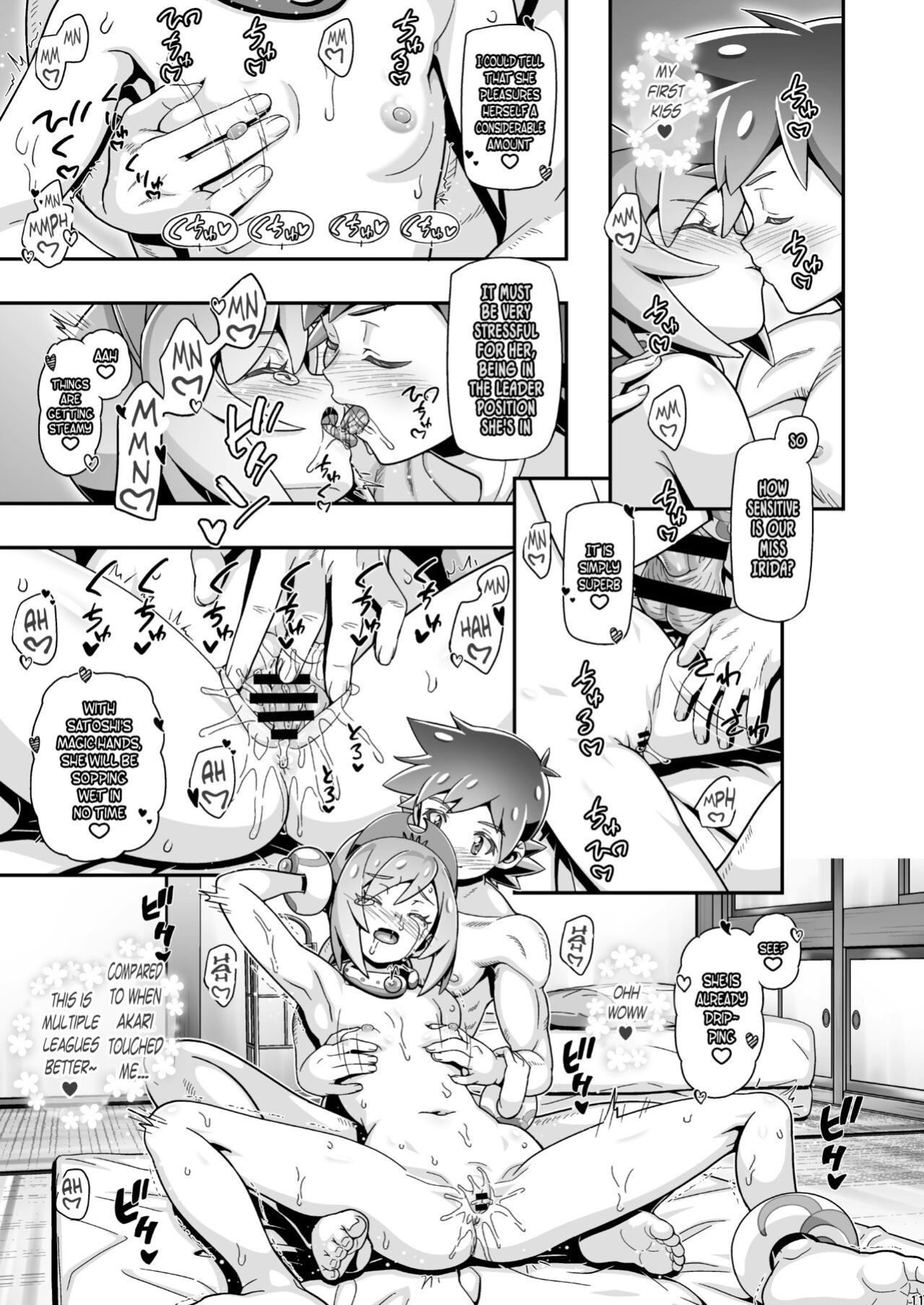 [Gambler Club (Kousaka Jun)] PM GALS LEGENDS Irida | PM GALS LEGENDS Kai (Pokémon Legends: Arceus) {risette translations}