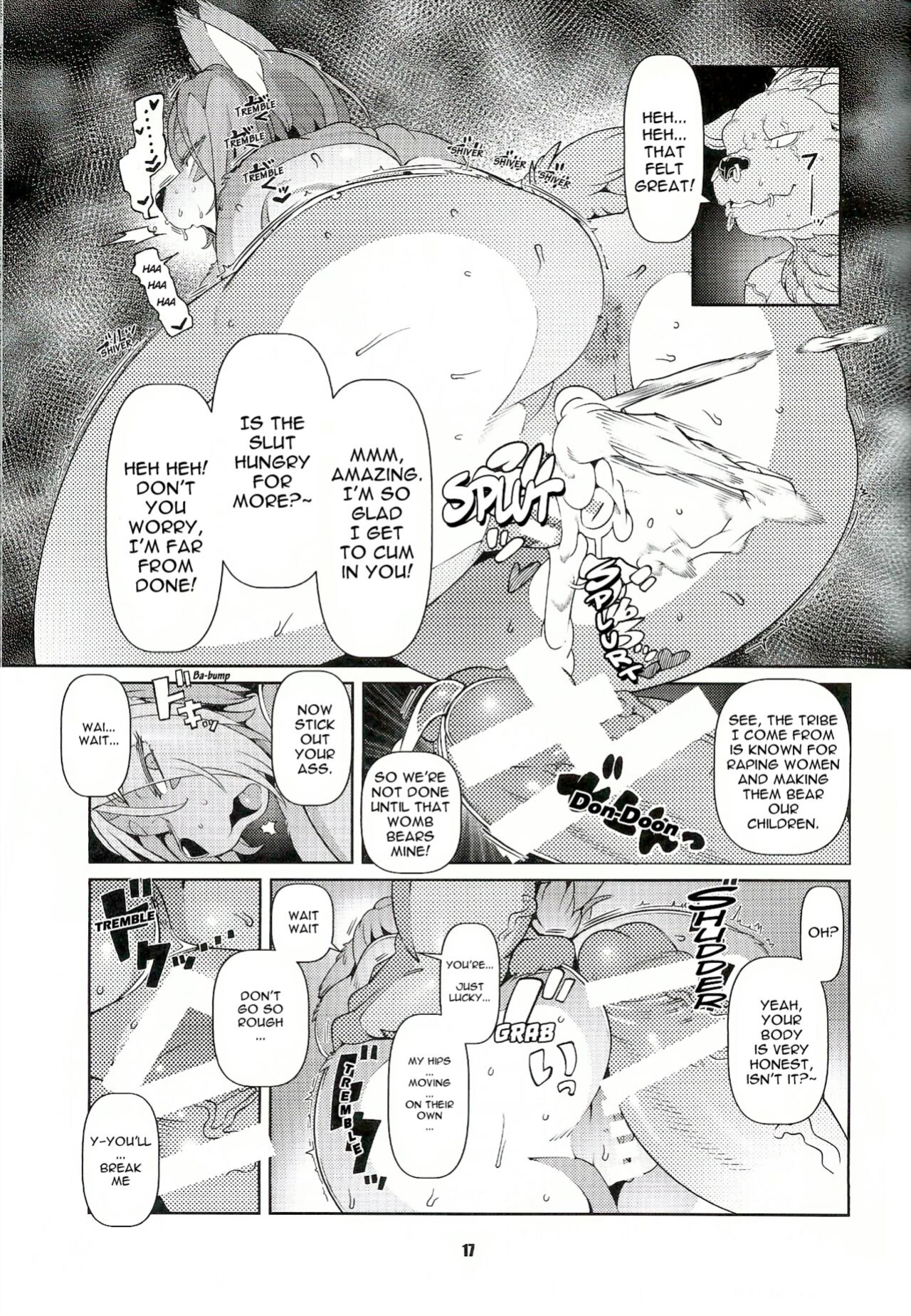(C89) [Kemono Ekaki no Kousoku 2 (Sindoll)] Dungeon [3DD_the_Blank Localized]