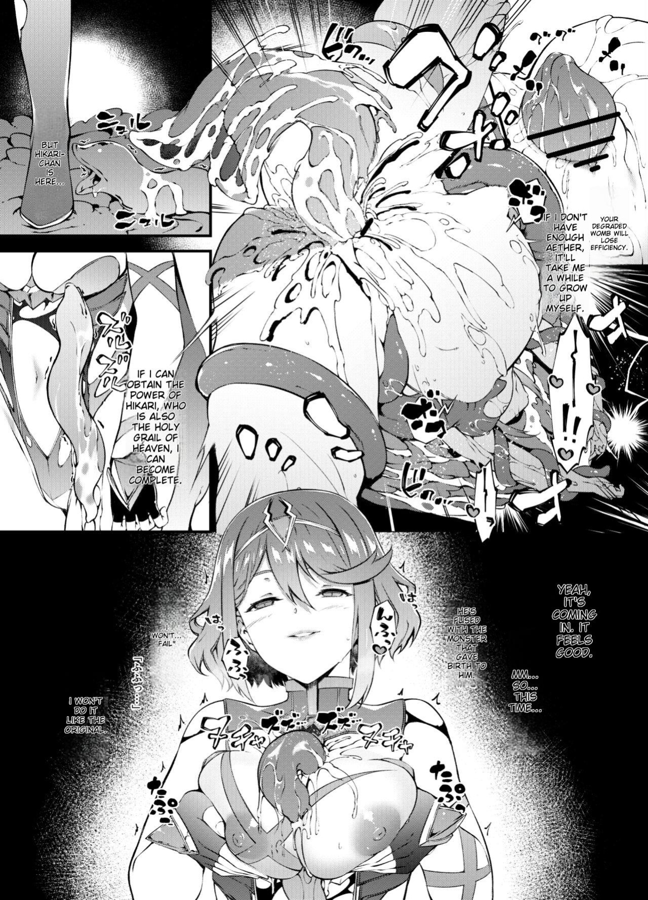 [Tachibana Yuu] Xenoblade 2 Hikari Defeat
