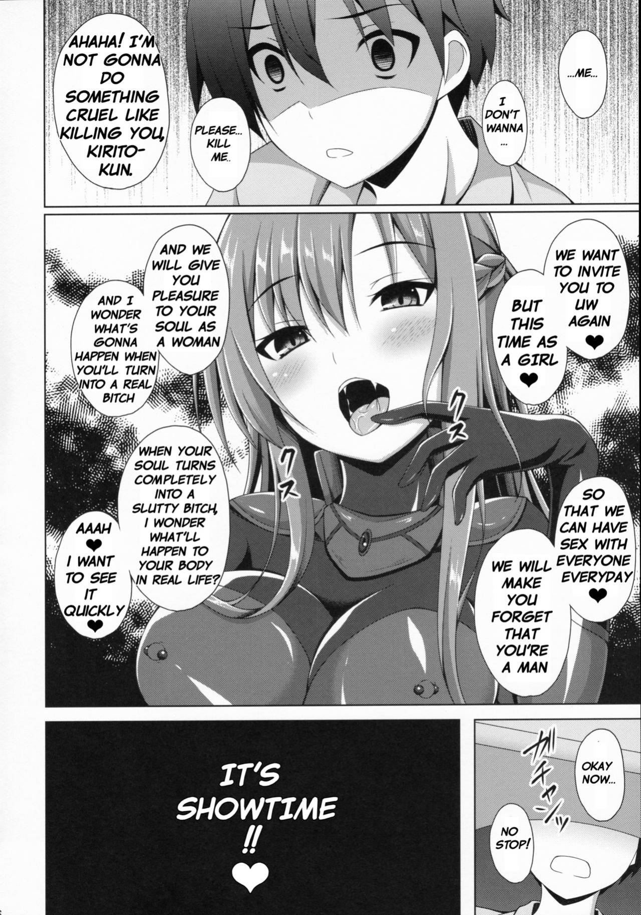 [Imitation Moon (Narumi Yuu)] My beloved girlfriend no longer exist... (Sword Art Online) [Colorized]