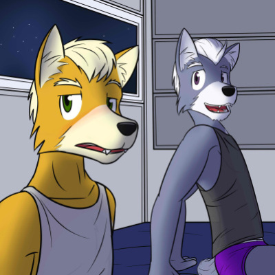Fox and Wolf by Fuze