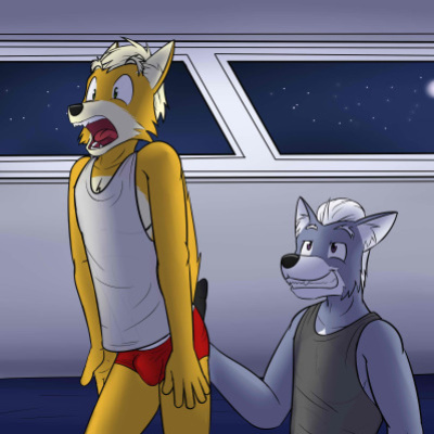 Fox and Wolf by Fuze