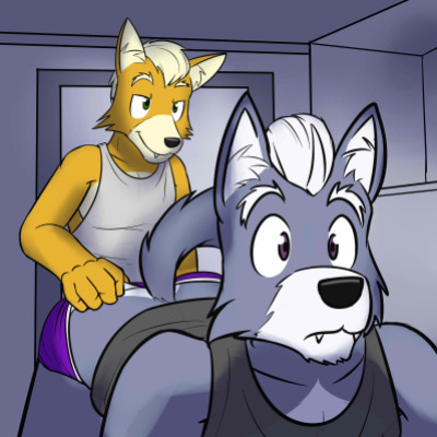 Fox and Wolf by Fuze