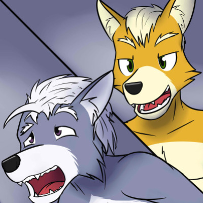 Fox and Wolf by Fuze