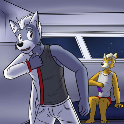 Fox and Wolf by Fuze