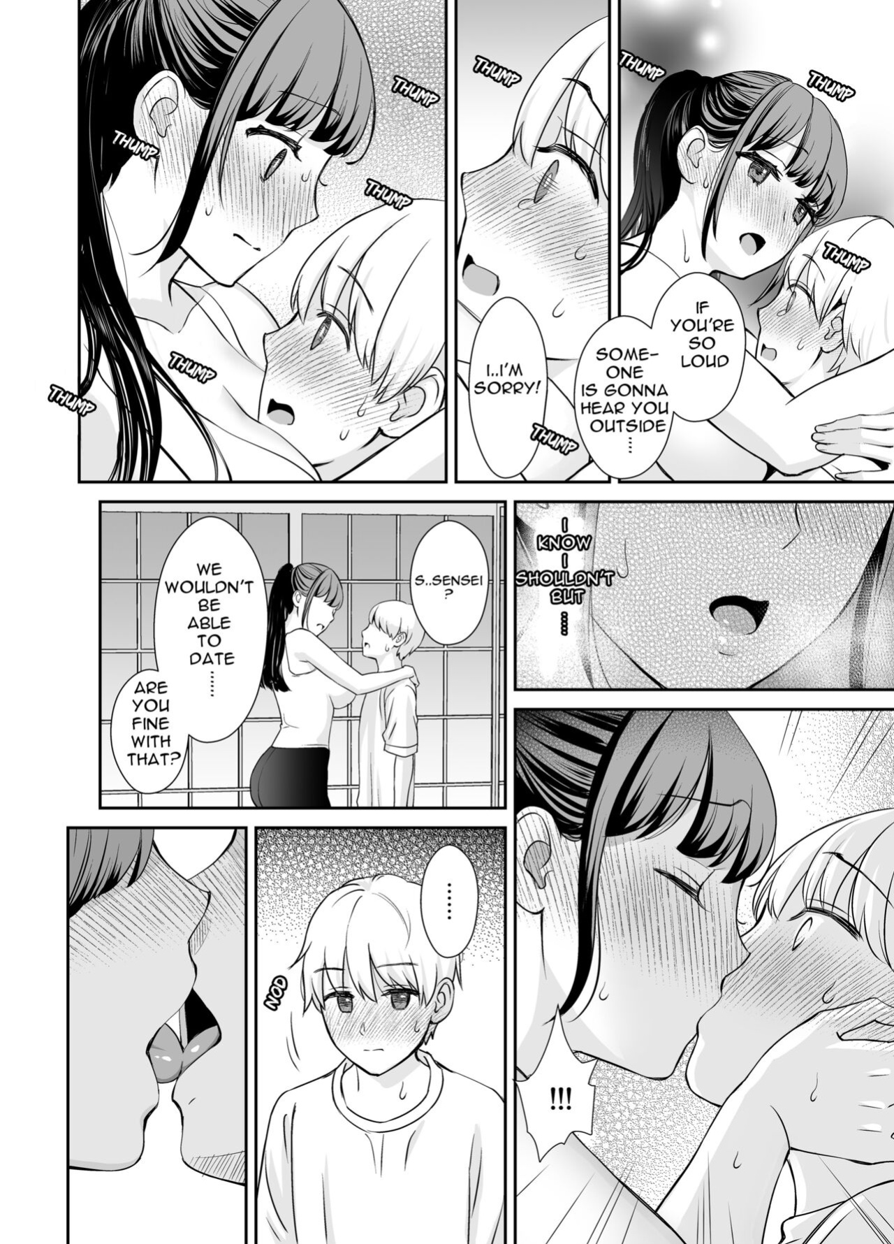 [Oshima Aki] Kareshi Mochi no Sensei to Seito | The teacher with a boyfriend and the student (Kanojo no Himegoto ~NTR ni Hamaru Anthology~) [Carl]