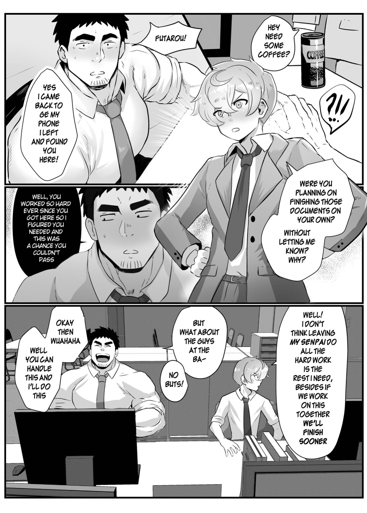 [Robokeh] Working Overtime with my not so annoying senpai [Uncensored]