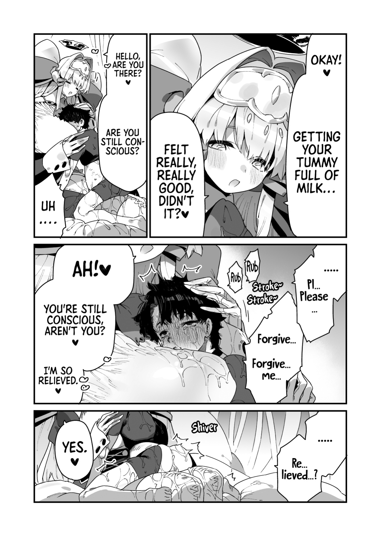 [Gyuutan Teishoku e no Koi] Human-san, Who Gets "Adjusted" by a Superior Angel | Part 2 [Sonarin迫]