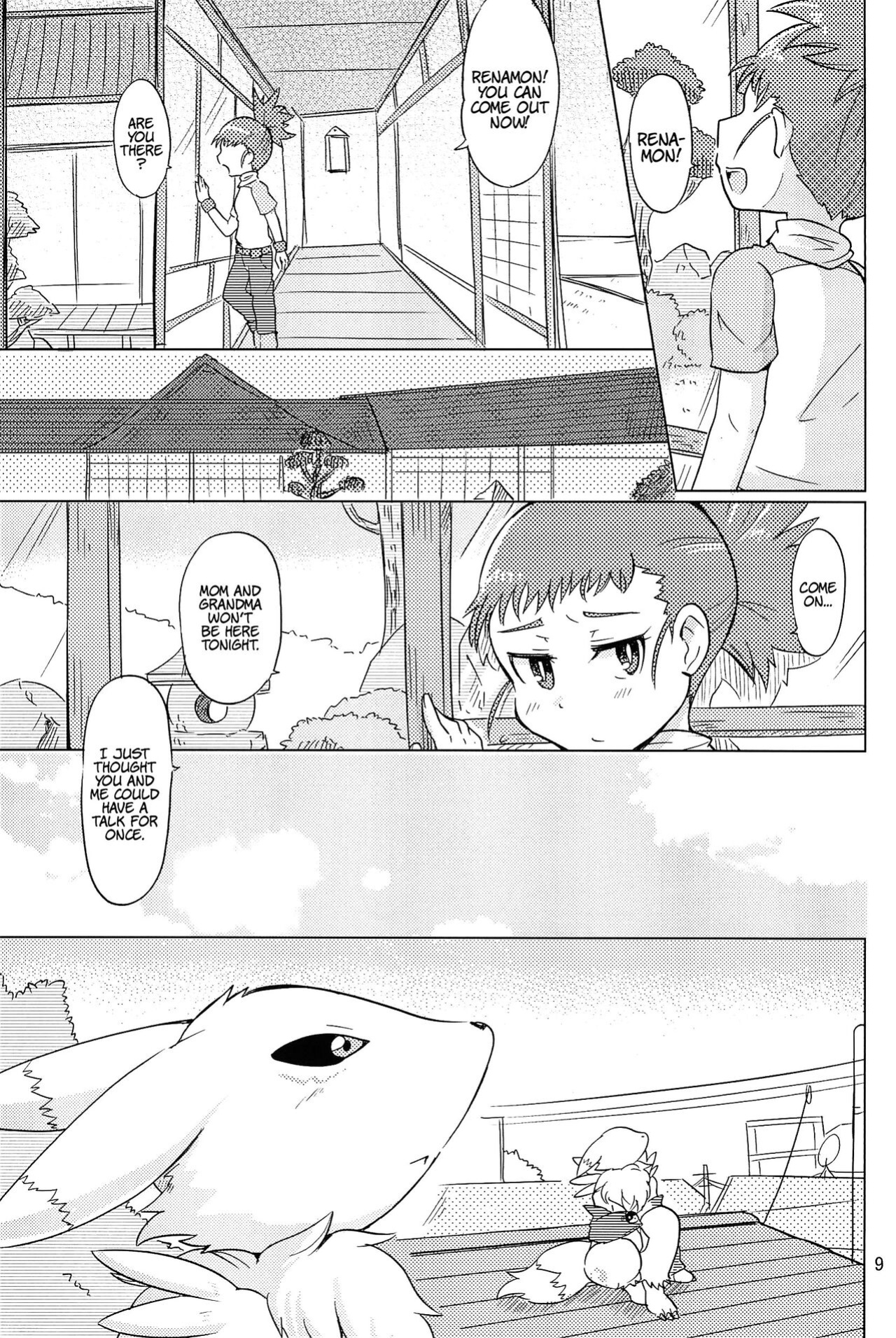 (Kansai! Kemoket 4) [38 (Toraneko)] DOUBLE SLASH!! (Digimon Tamers) [BloodMoonScans]