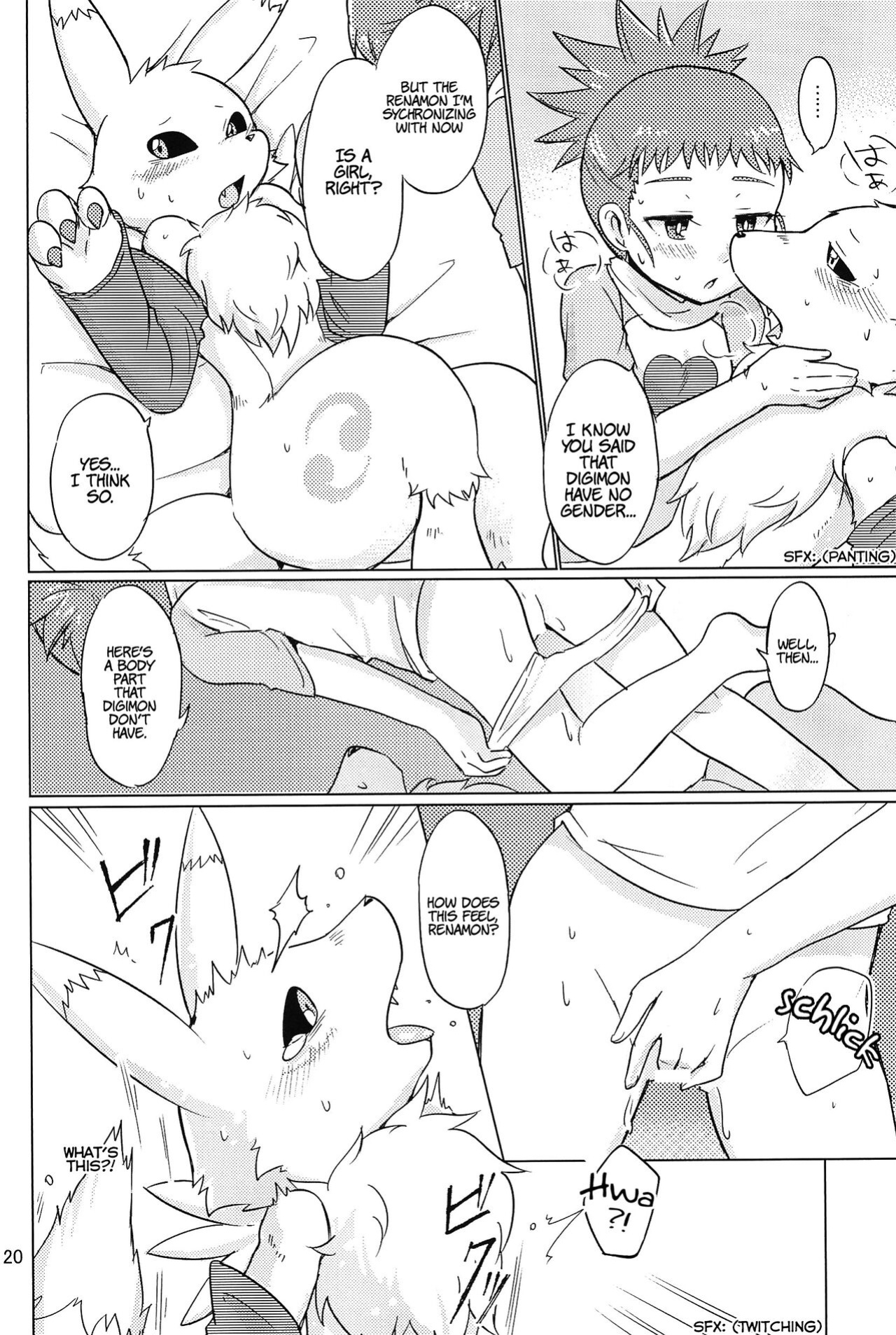 (Kansai! Kemoket 4) [38 (Toraneko)] DOUBLE SLASH!! (Digimon Tamers) [BloodMoonScans]