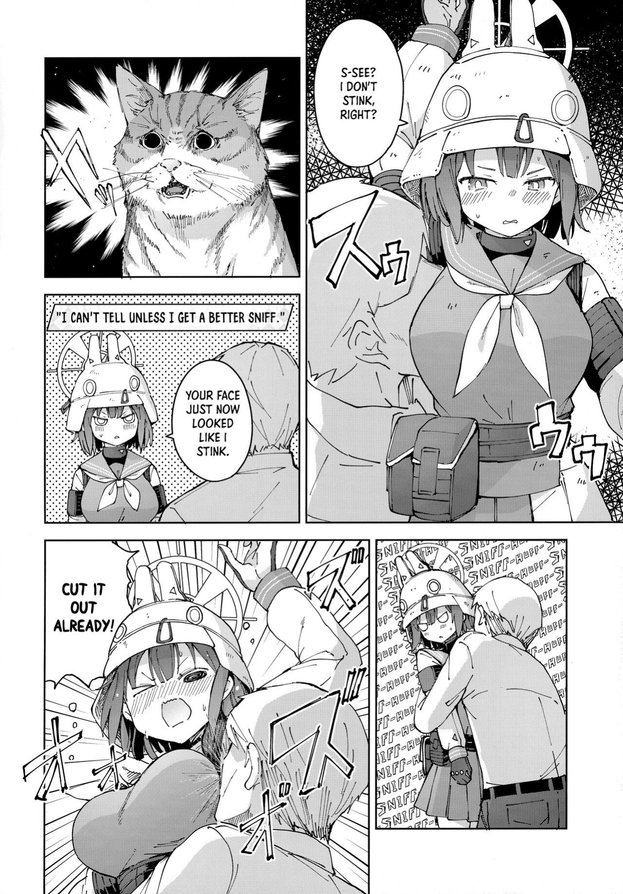 (C100) [MMU2000 (Mishima Hiroji)] Saki o Suinagara H suru Hanashi | That Time I Boned Saki While Getting a Nice Whiff of Her (Blue Archive) [Panatical]