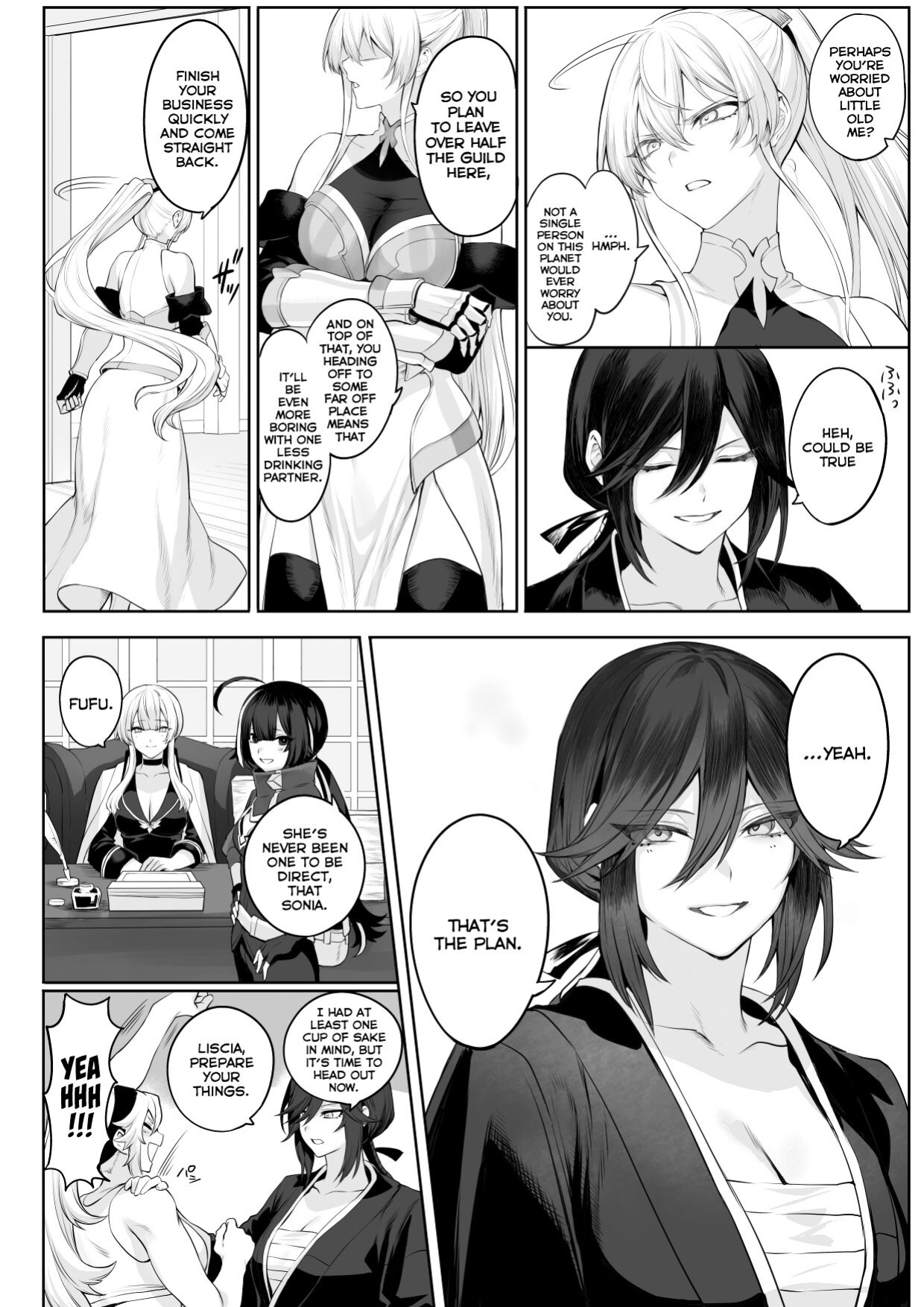 [Nekono Oyashiro (Mashu)] Ikusa Otome to Ikusa Goto! ~Onna Samurai Hen~ [Zaku Scans]