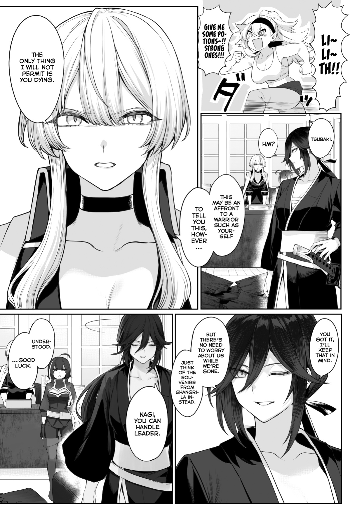 [Nekono Oyashiro (Mashu)] Ikusa Otome to Ikusa Goto! ~Onna Samurai Hen~ [Zaku Scans]