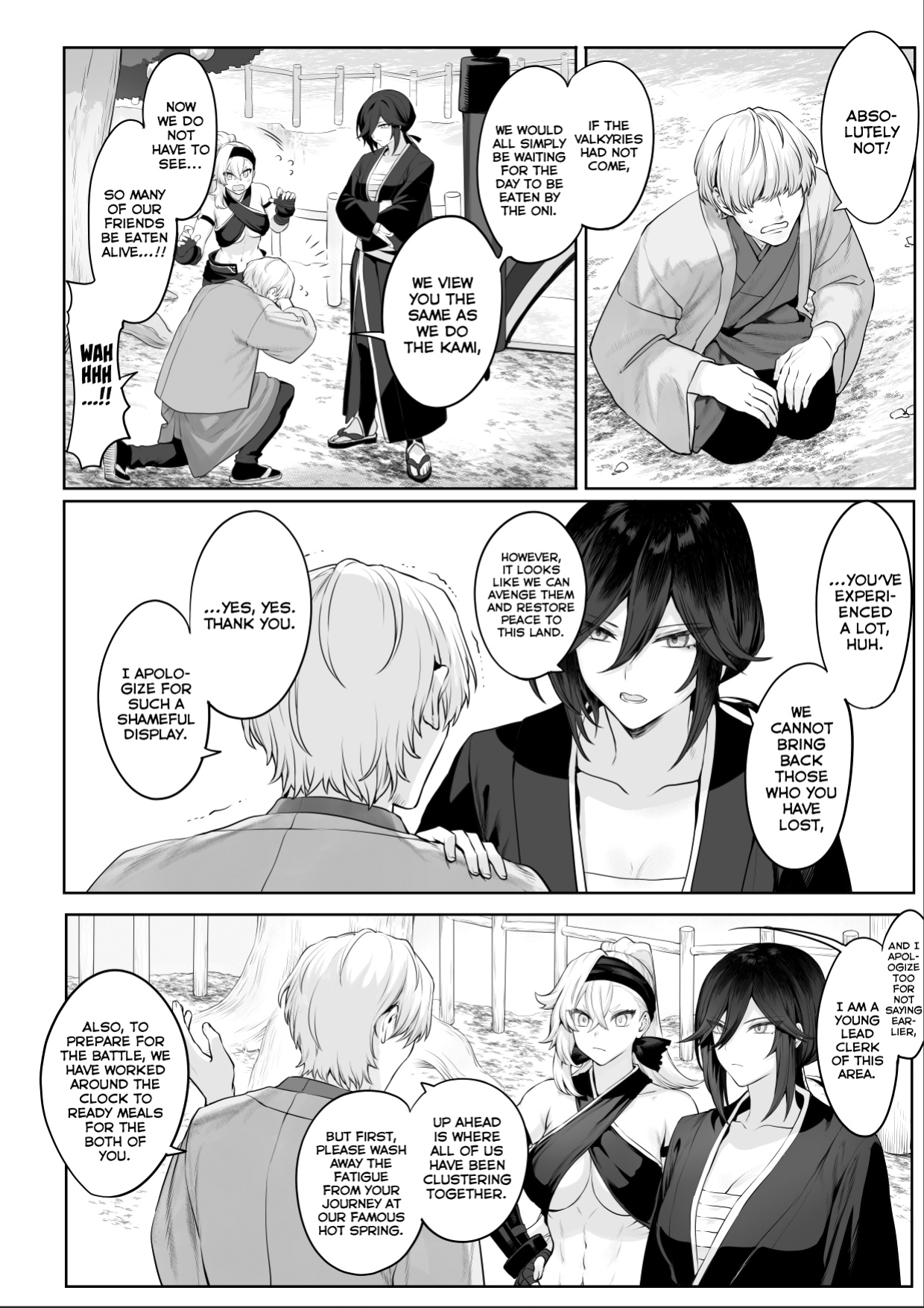 [Nekono Oyashiro (Mashu)] Ikusa Otome to Ikusa Goto! ~Onna Samurai Hen~ [Zaku Scans]