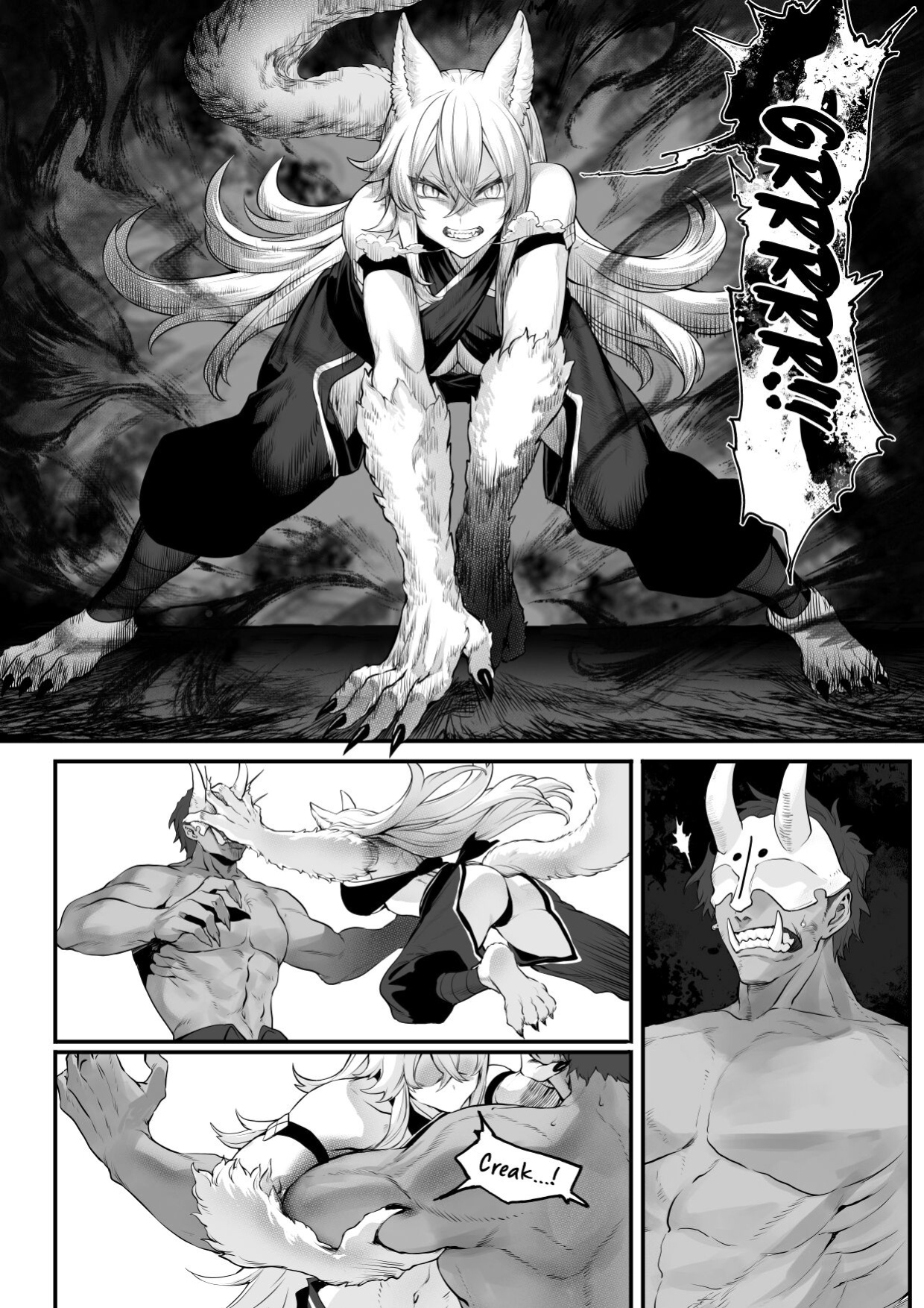 [Nekono Oyashiro (Mashu)] Ikusa Otome to Ikusa Goto! ~Onna Samurai Hen~ [Zaku Scans]