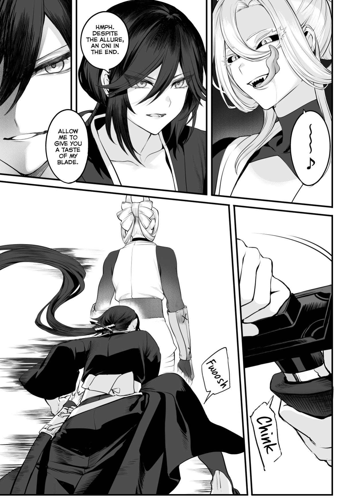 [Nekono Oyashiro (Mashu)] Ikusa Otome to Ikusa Goto! ~Onna Samurai Hen~ [Zaku Scans]