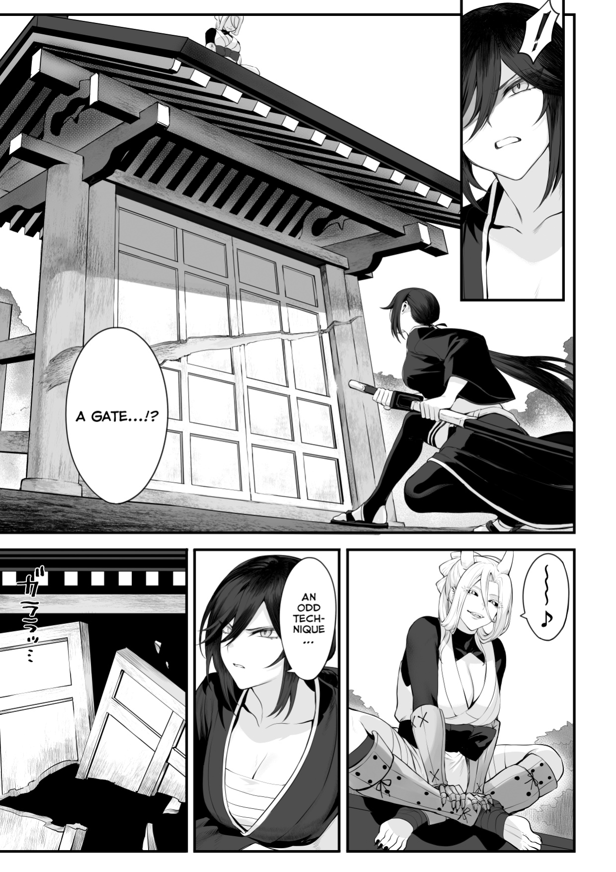 [Nekono Oyashiro (Mashu)] Ikusa Otome to Ikusa Goto! ~Onna Samurai Hen~ [Zaku Scans]