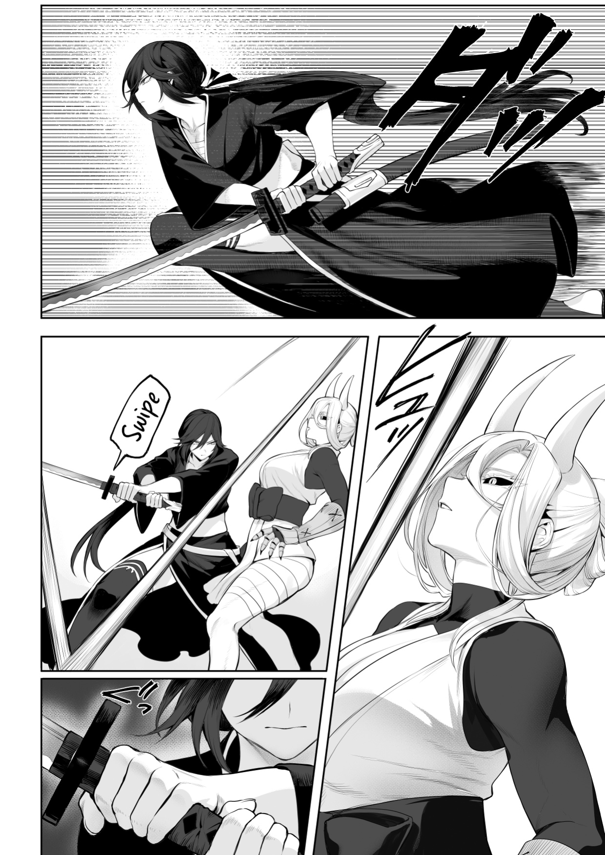 [Nekono Oyashiro (Mashu)] Ikusa Otome to Ikusa Goto! ~Onna Samurai Hen~ [Zaku Scans]