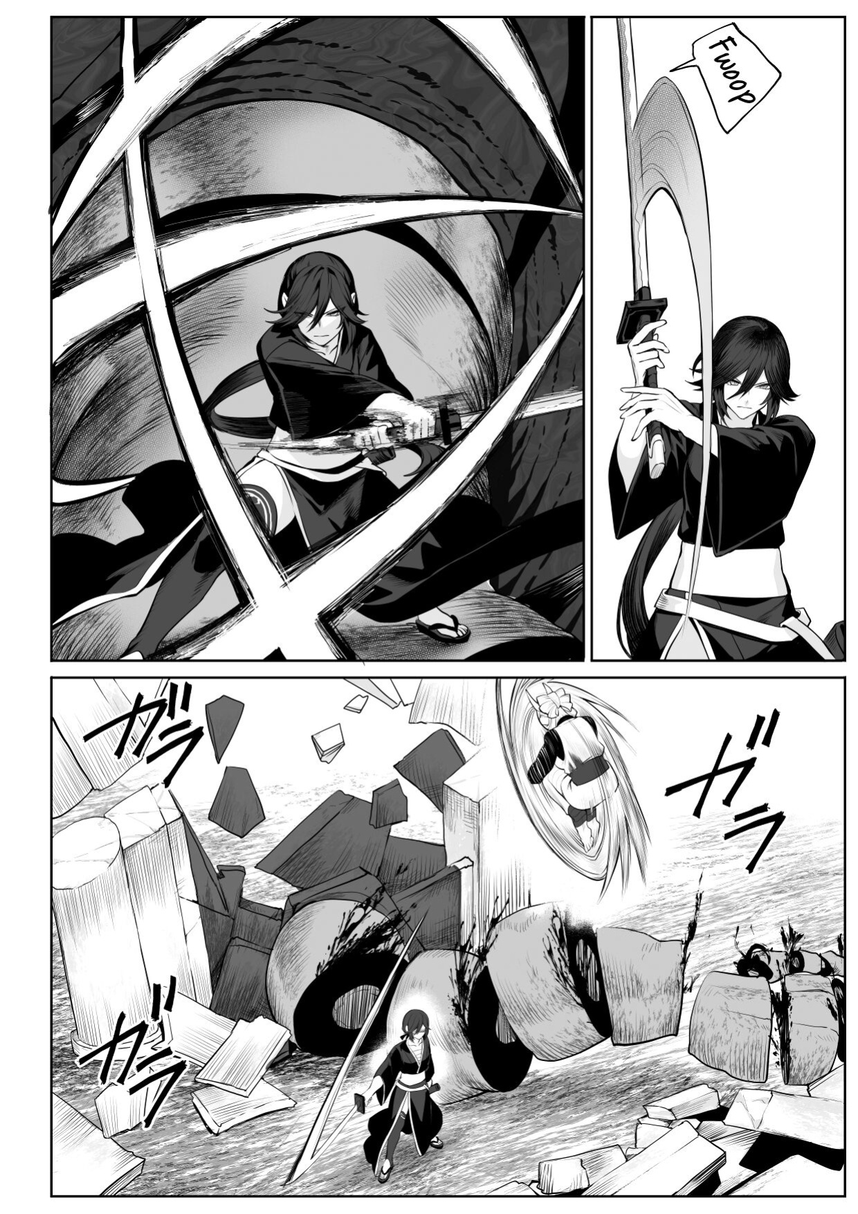 [Nekono Oyashiro (Mashu)] Ikusa Otome to Ikusa Goto! ~Onna Samurai Hen~ [Zaku Scans]