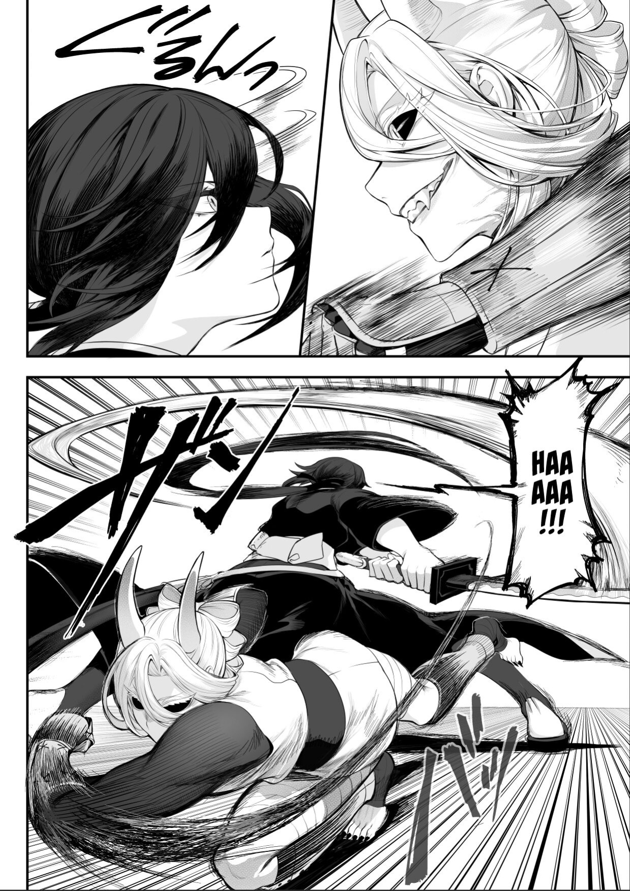 [Nekono Oyashiro (Mashu)] Ikusa Otome to Ikusa Goto! ~Onna Samurai Hen~ [Zaku Scans]