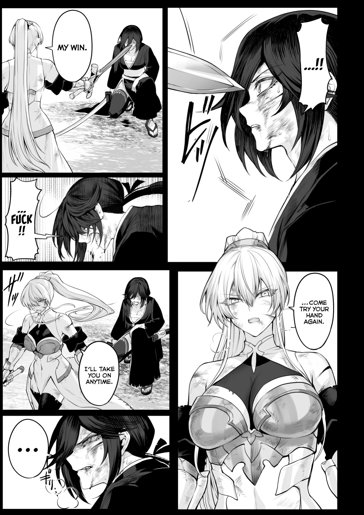 [Nekono Oyashiro (Mashu)] Ikusa Otome to Ikusa Goto! ~Onna Samurai Hen~ [Zaku Scans]