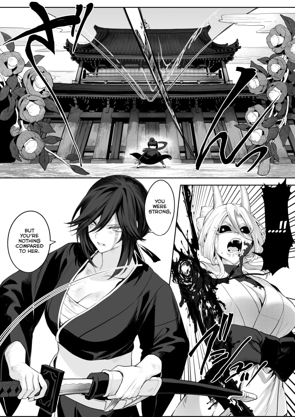 [Nekono Oyashiro (Mashu)] Ikusa Otome to Ikusa Goto! ~Onna Samurai Hen~ [Zaku Scans]