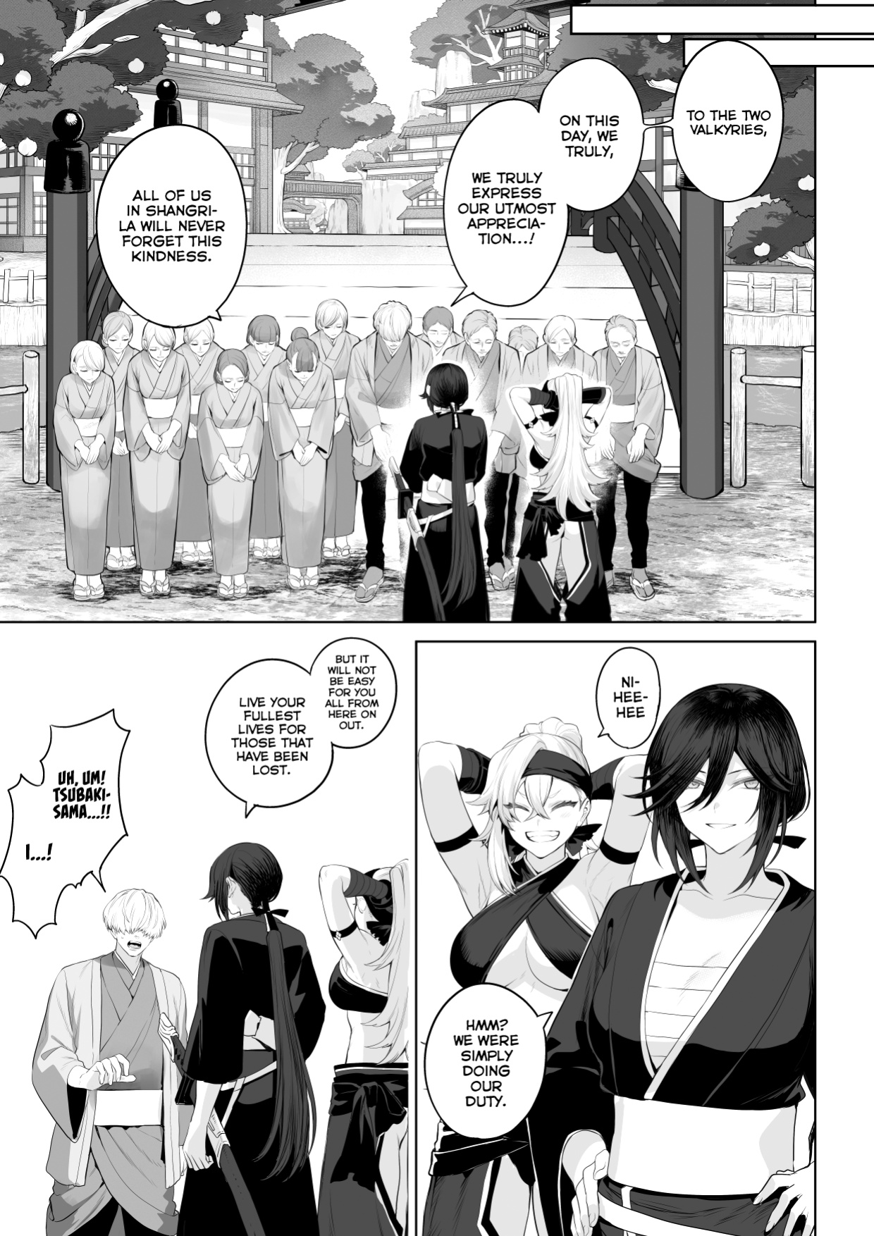 [Nekono Oyashiro (Mashu)] Ikusa Otome to Ikusa Goto! ~Onna Samurai Hen~ [Zaku Scans]