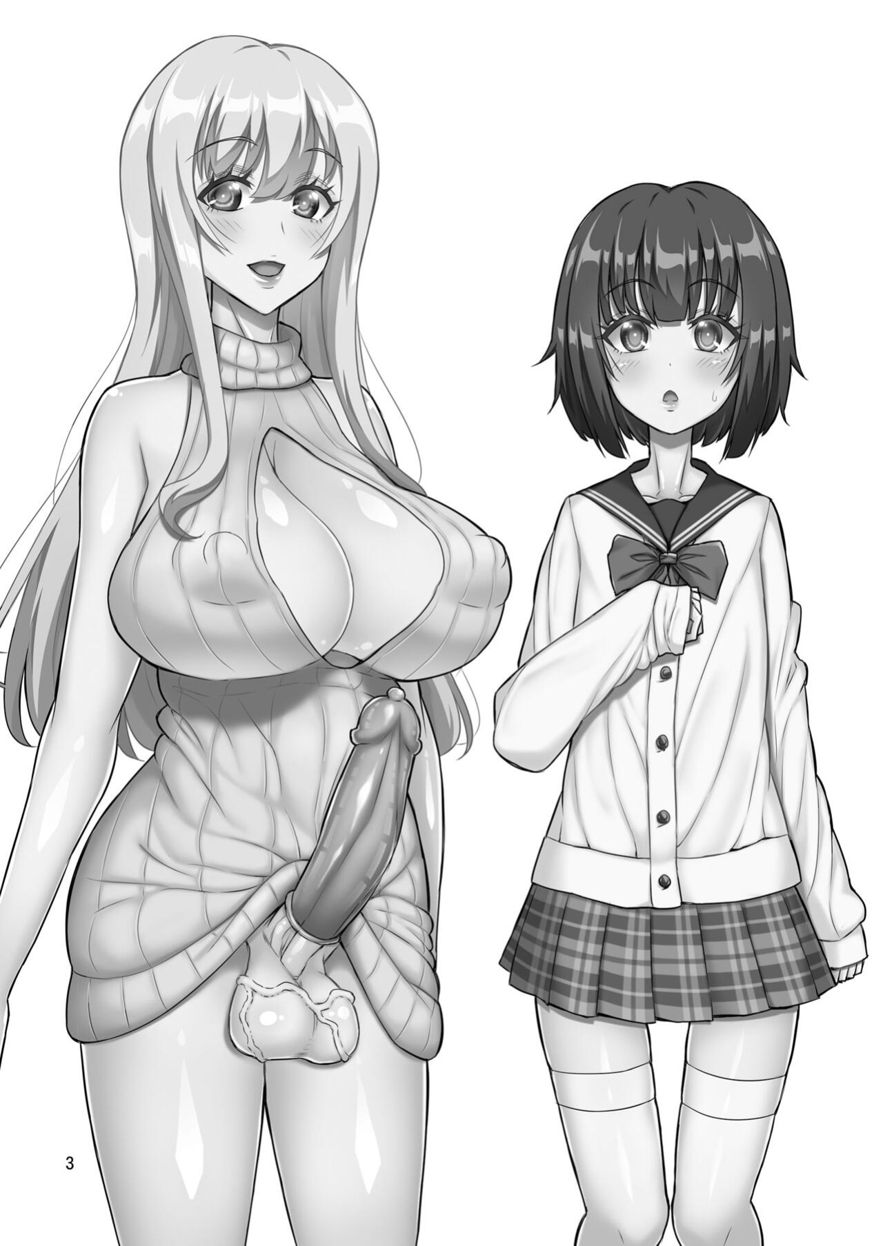 [Senya Sabou (Alpha Alf Layla)] A Futanari Older Sister Turns An Underground Crossdresser Into A Perverted Masochist [Mr_Person]