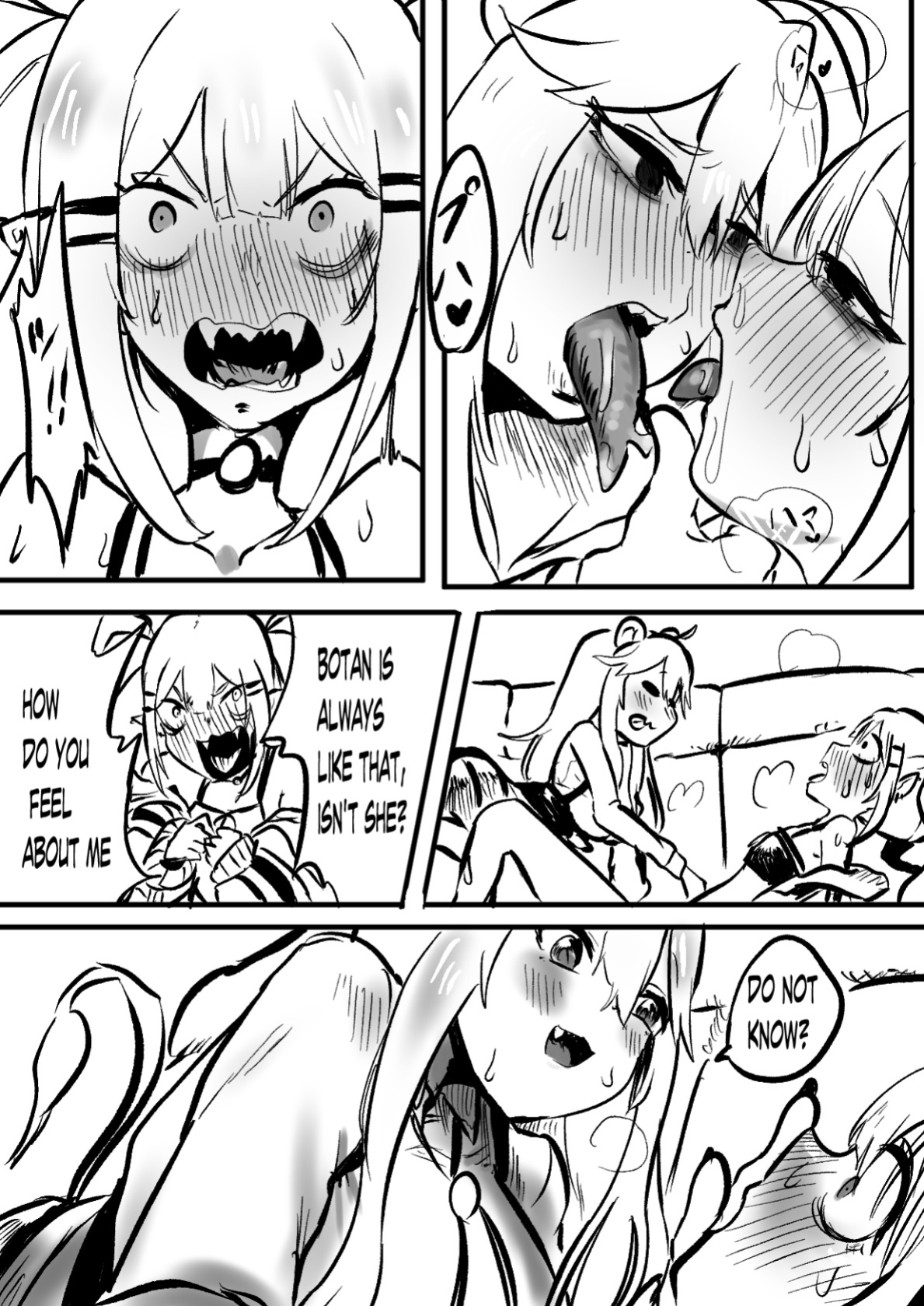 [Momomomo Hakushaku] SHISHITOWA (Shishiro Botan, Tokoyami Towa)