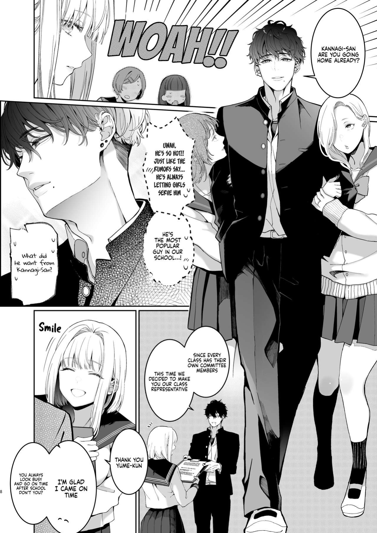 [Kyouniku Kyoushoku (Jagi Iwa)] Kannagi Ochiru -Youbarai JK x Doukyuusei Inma no Mesu Ochi Keiyaku- | A Shrine Maiden's Road to Ruin ~Pact with the Playboy Incubus~ [Painful Nightz]