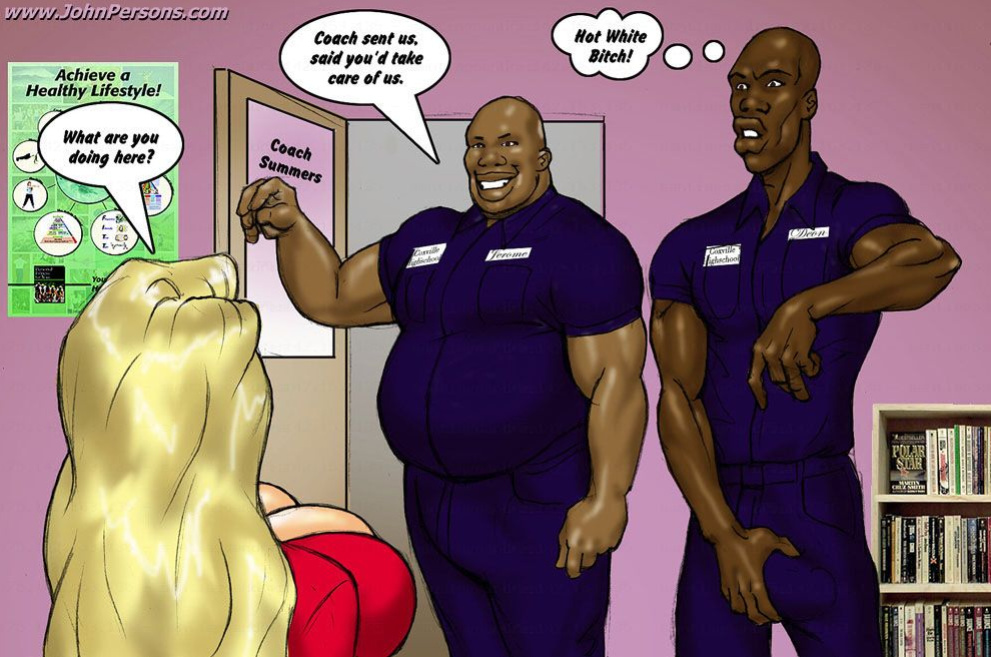 2 Hot Blondes Hunt For Big Black Cocks