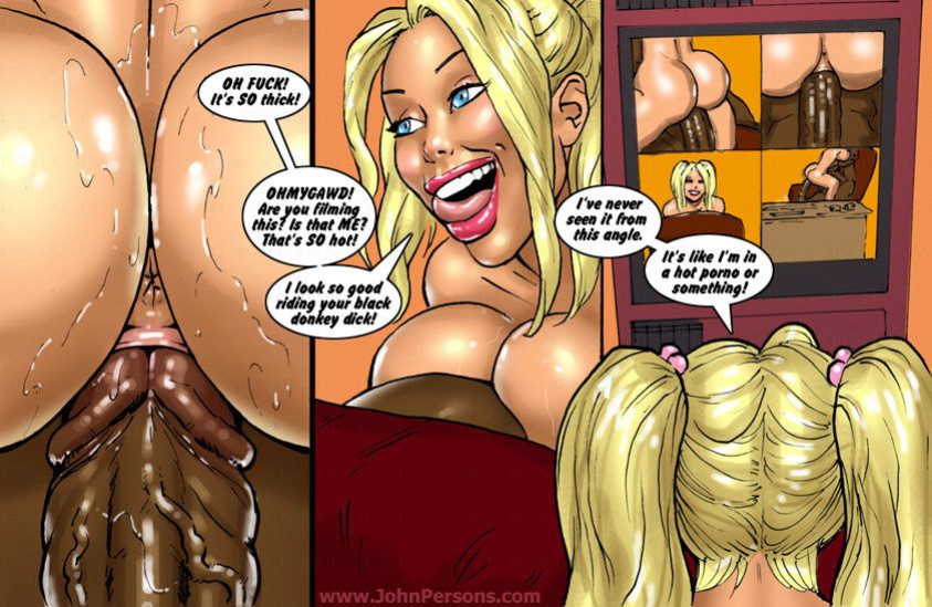 2 Hot Blondes Hunt For Big Black Cocks