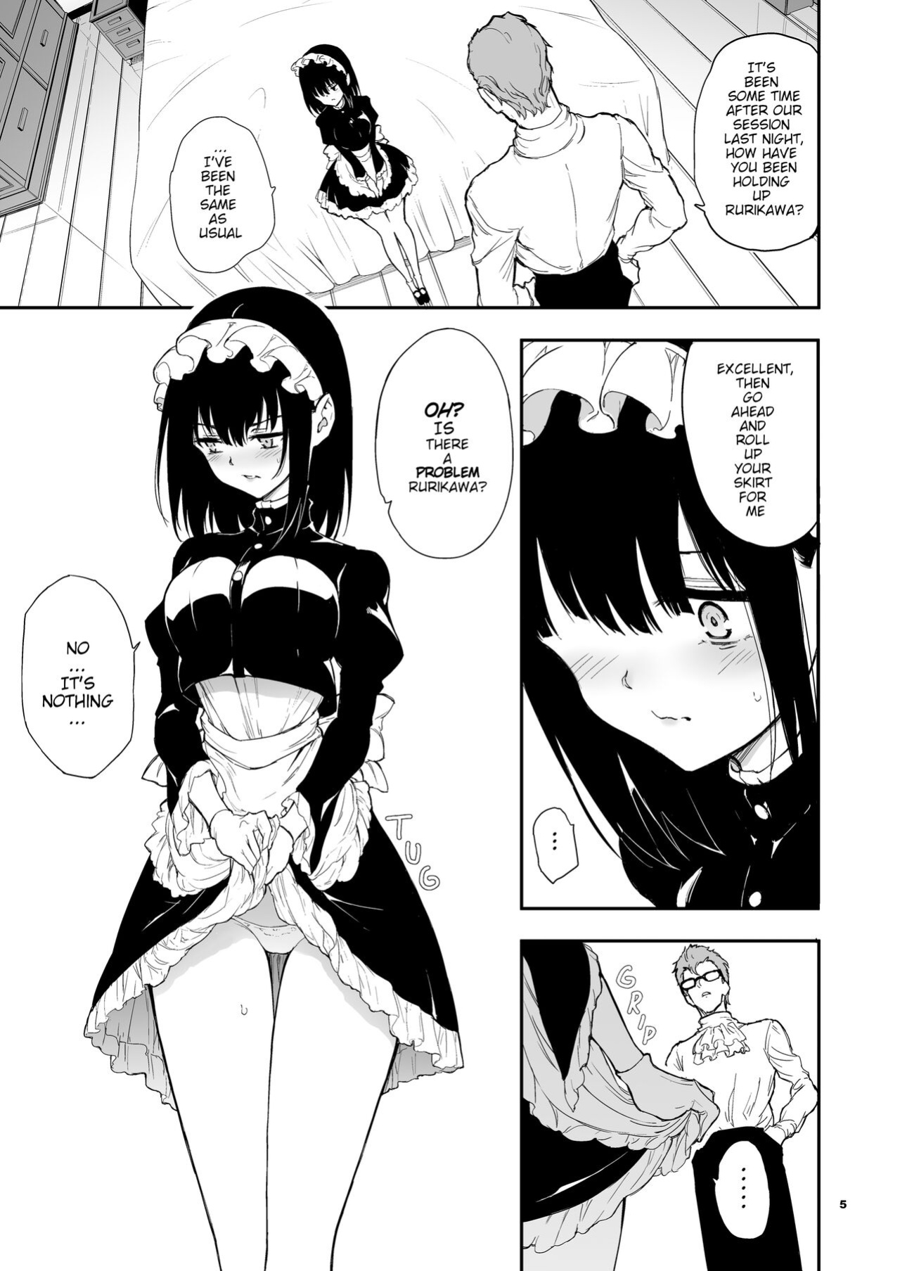 [Kyockchokyock (Kyockcho)] Maid Kyouiku. 4 -Botsuraku Kizoku Rurikawa Tsubaki- [Cali]